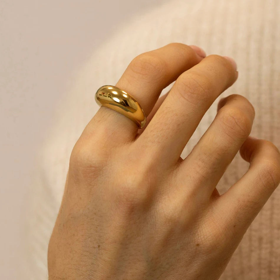 Stainless Steel Smooth Ring
