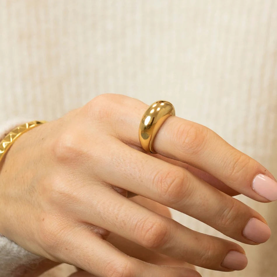 Stainless Steel Smooth Ring