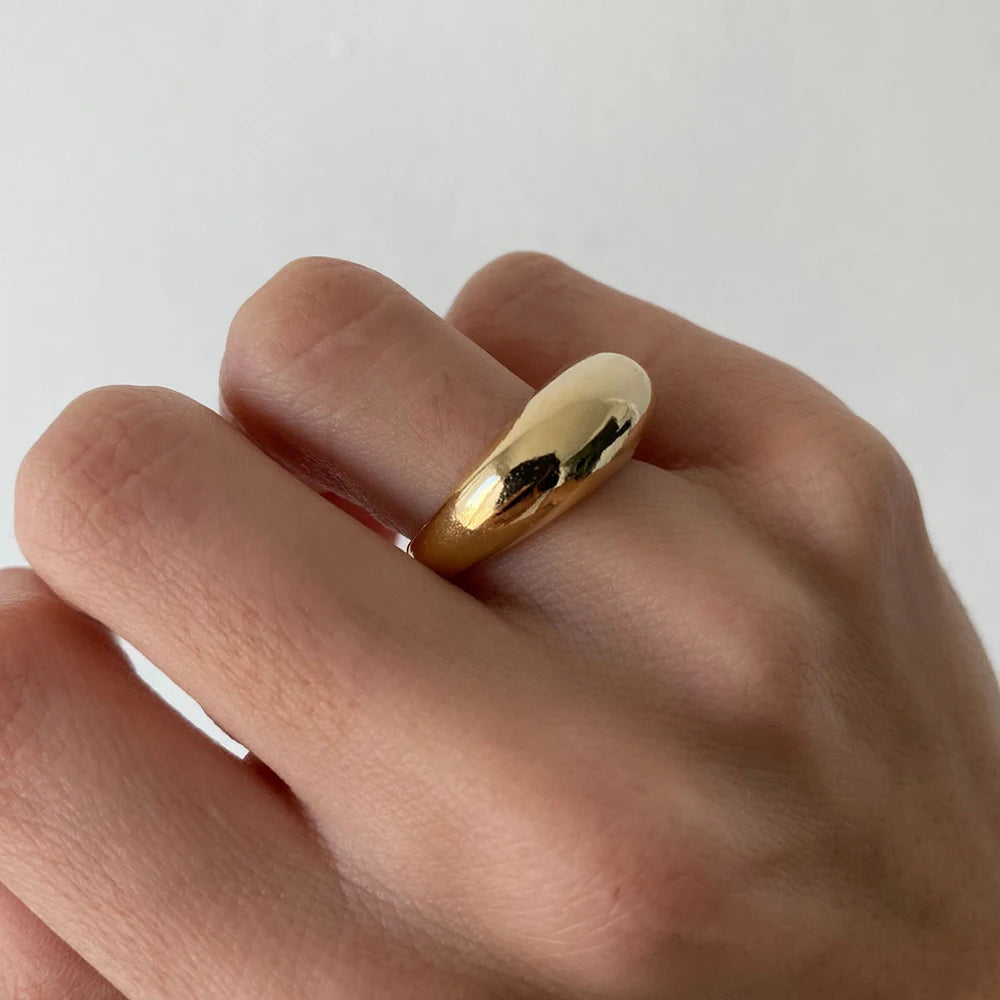 Stainless Steel Smooth Ring