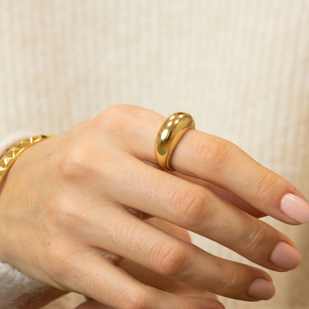 Stainless Steel Smooth Ring