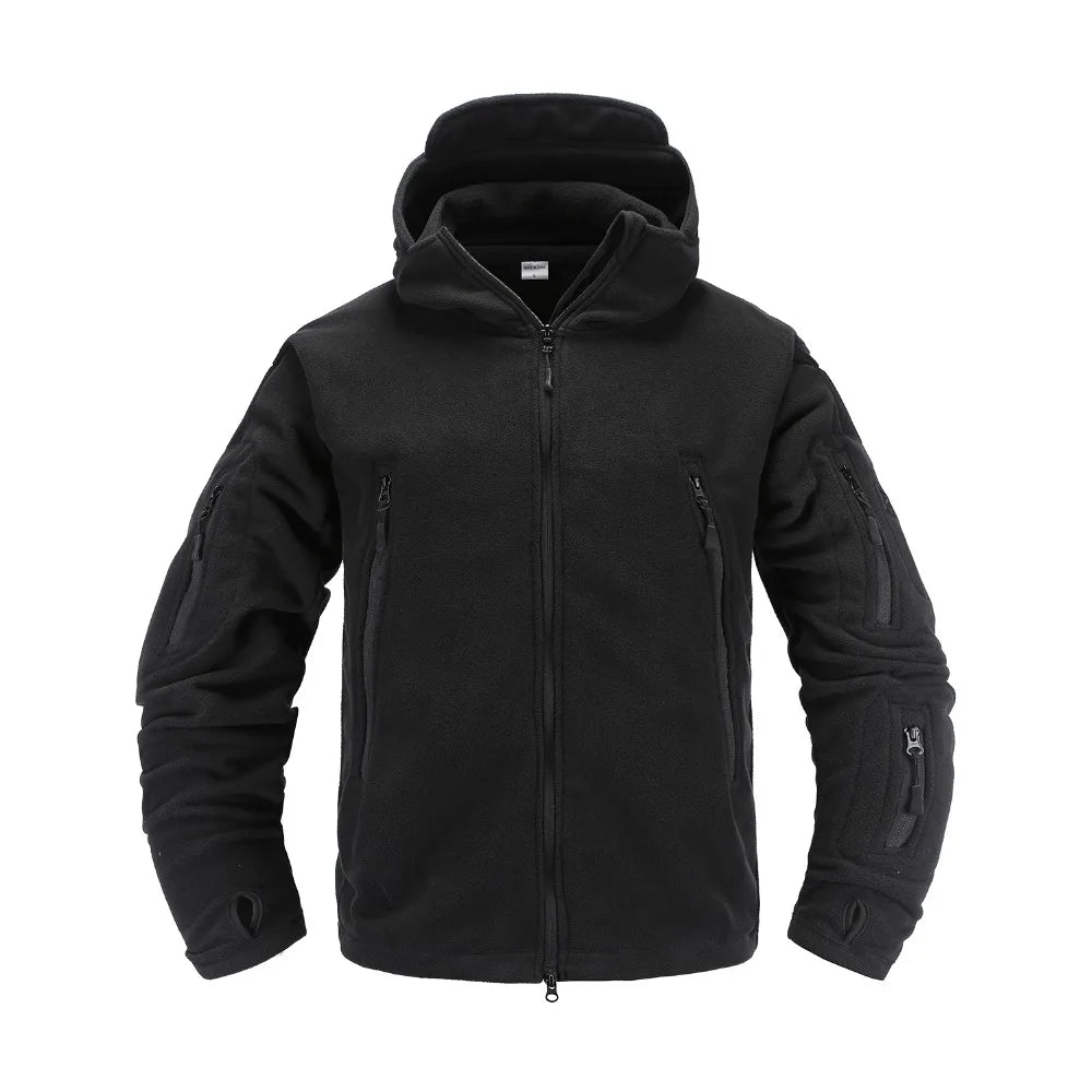 Men's Multi Pocket Zip Up Fleece