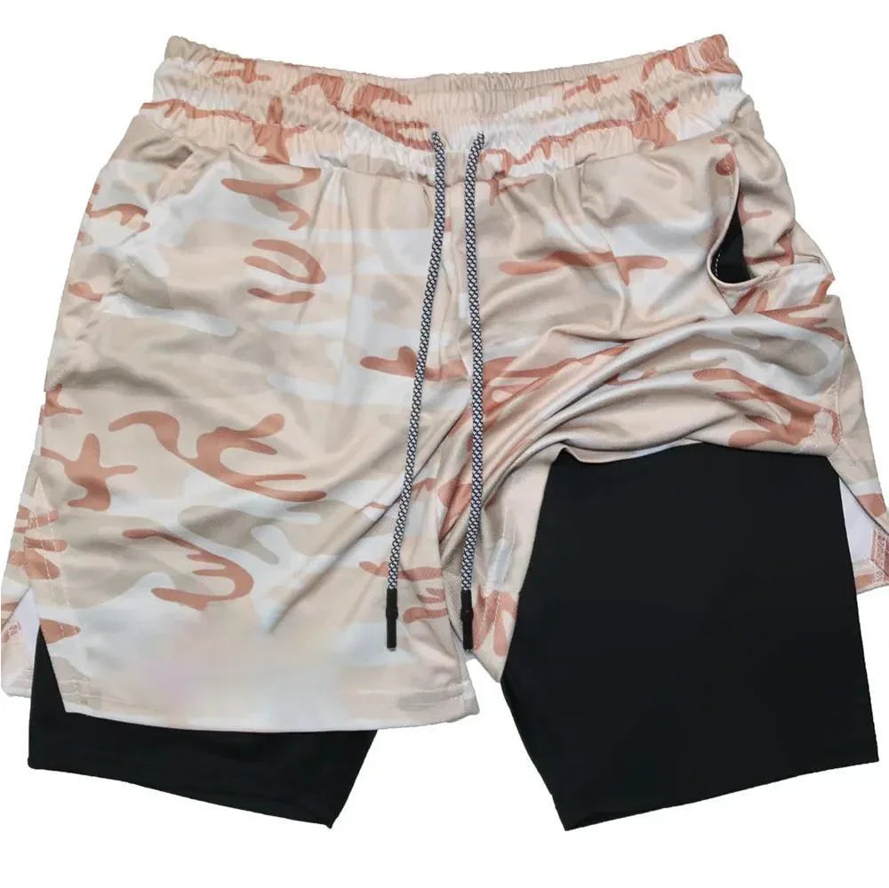 Men's Lined Gym Shorts