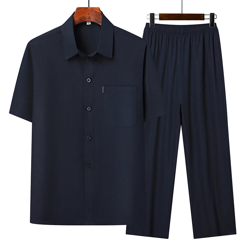 Men's 2-Piece Formal Dress Set Shirt + pants
