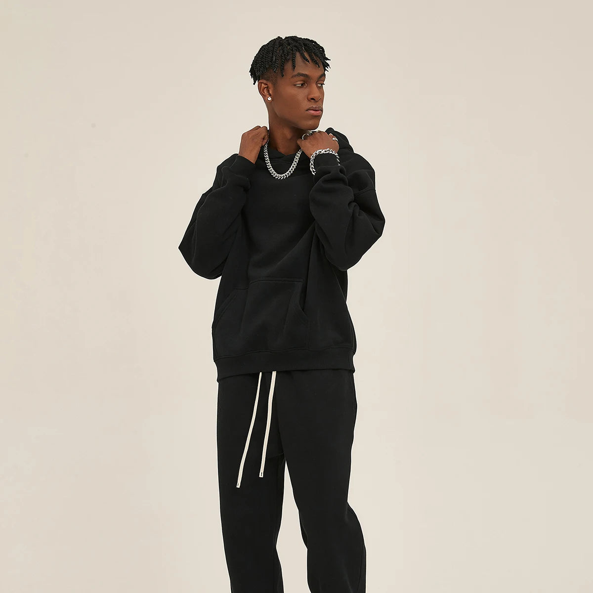 Oversized Zip Up Hoodie