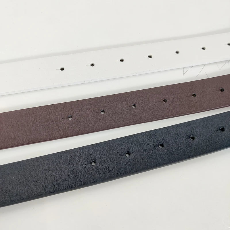 Star Buckle Leather Belt