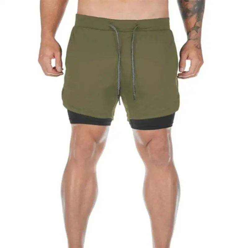 Men's Lined Gym Shorts