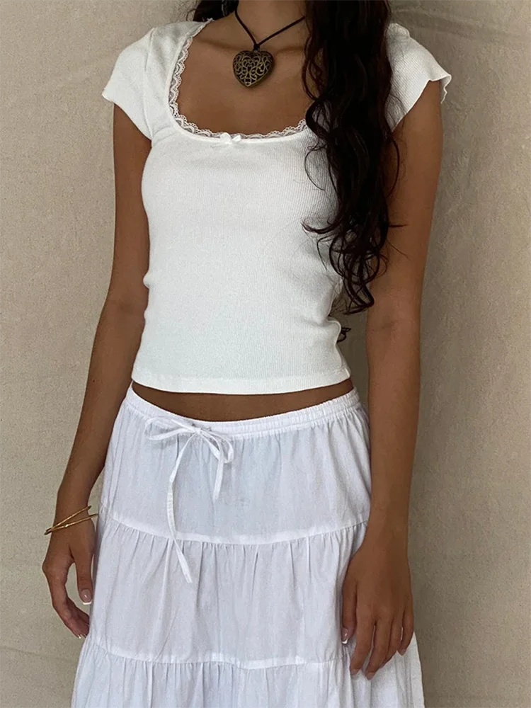 Women's Sleeveless Knitted Crop Top