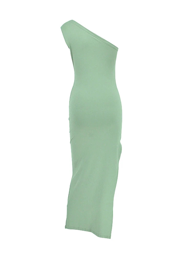 Women's Sleeveless Backless Long Slim Dress