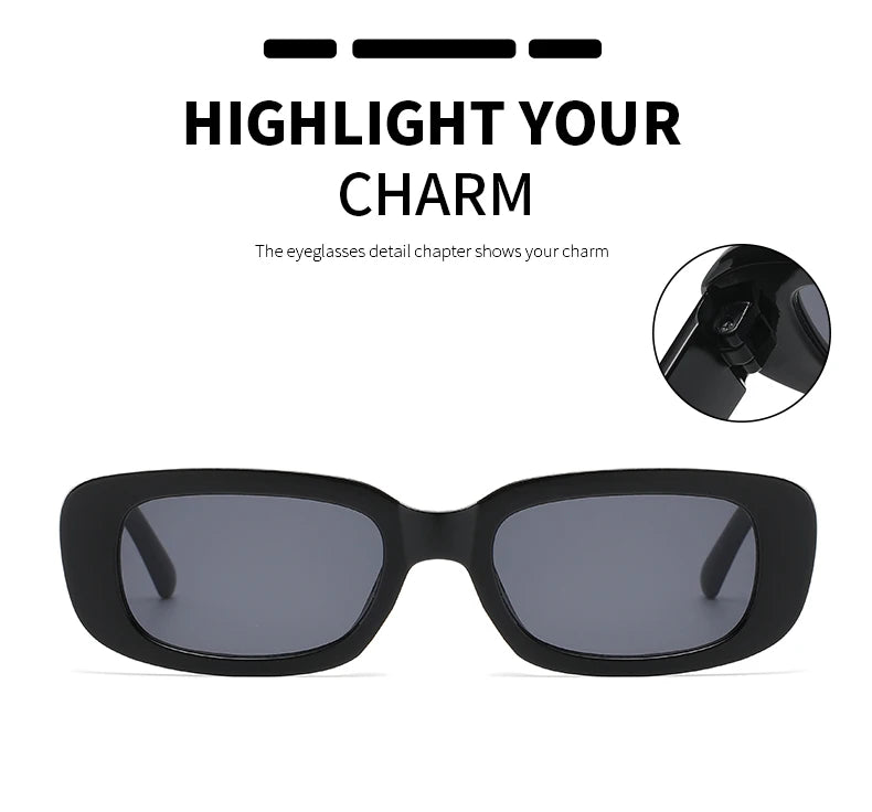 Rectangle Fashion Sunglasses