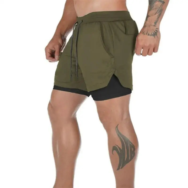Men's Lined Gym Shorts