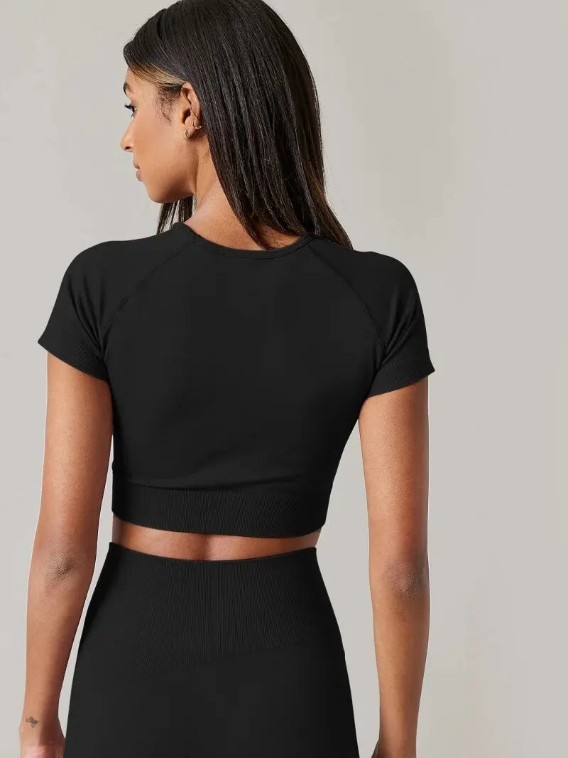 Women's Seamless Workout T-Shirt