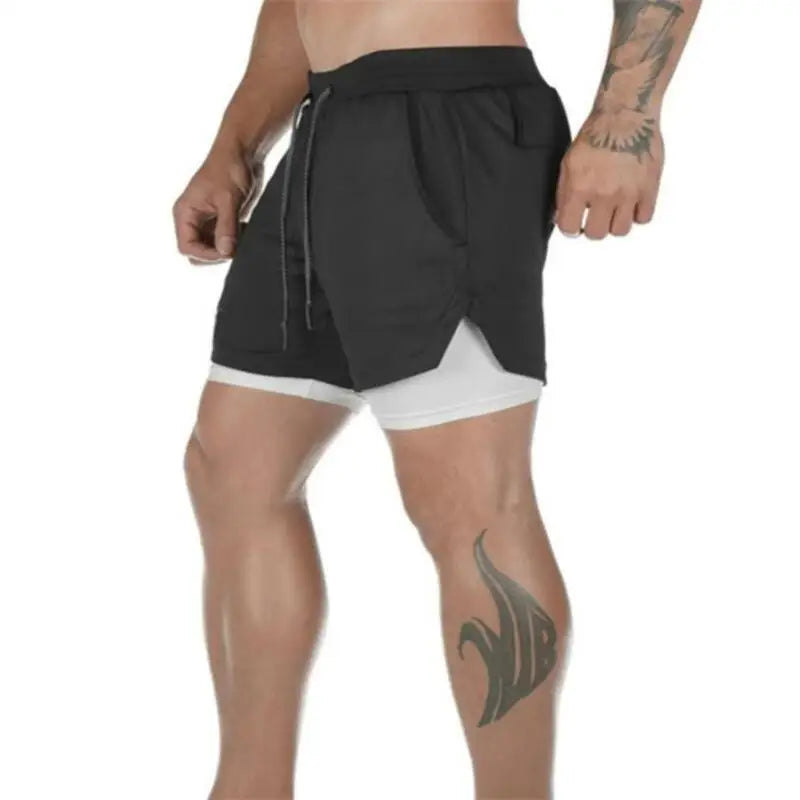 Men's Lined Gym Shorts