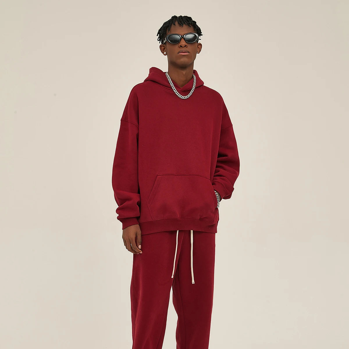 Oversized Zip Up Hoodie
