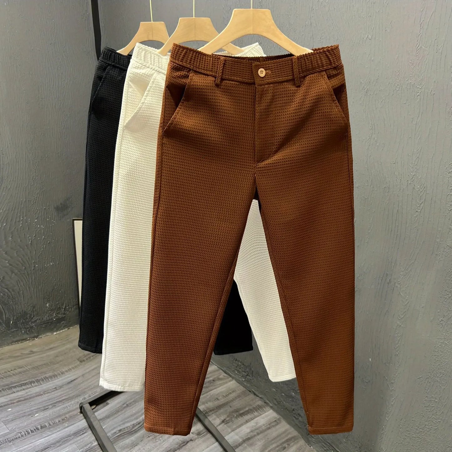 Men's Waffle Knit Pants