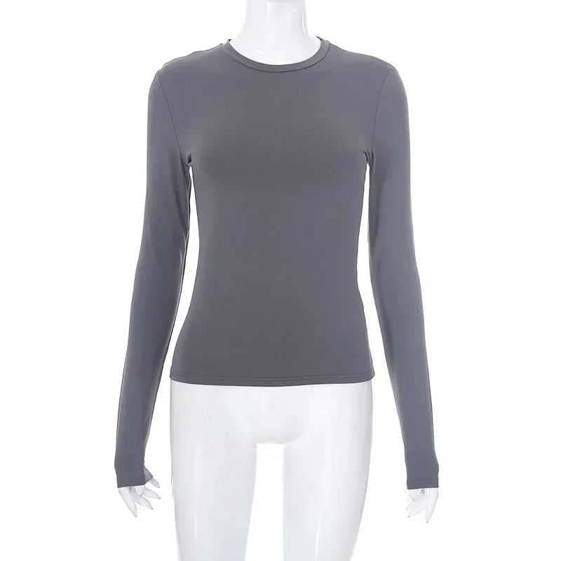 Women's Long Sleeve Slim T-Shirt