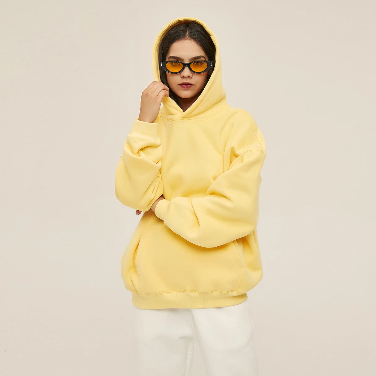 Oversized Zip Up Hoodie