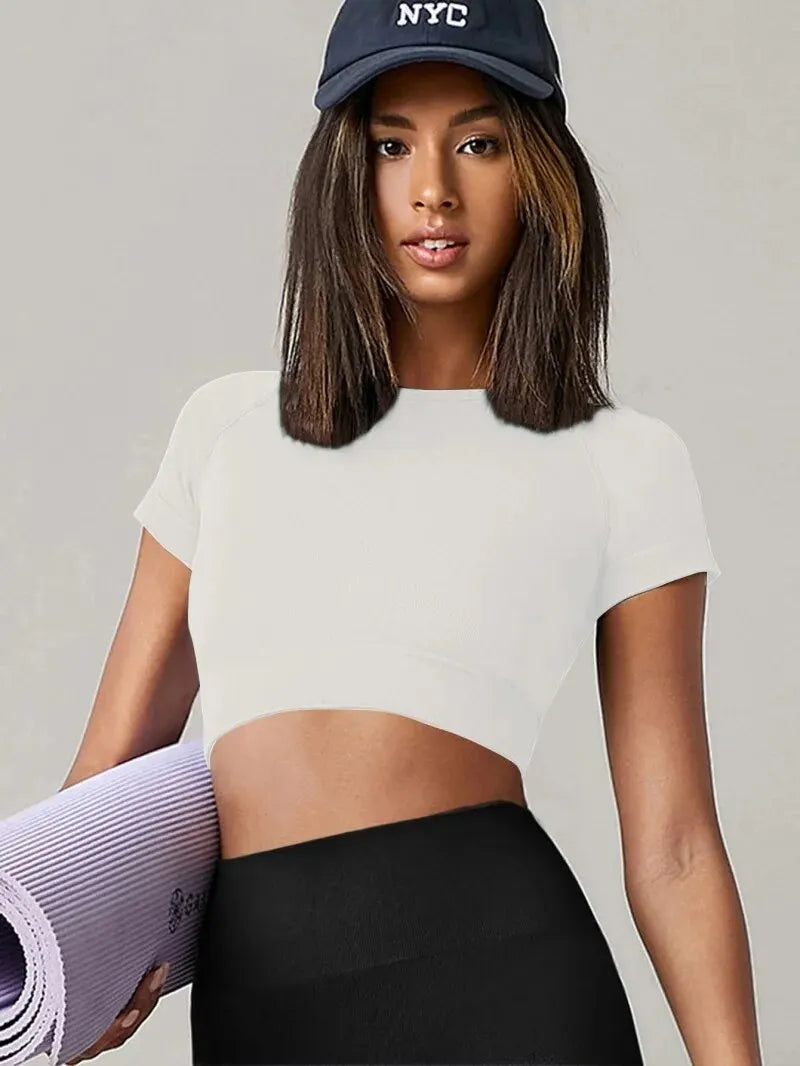 Women's Seamless Workout T-Shirt