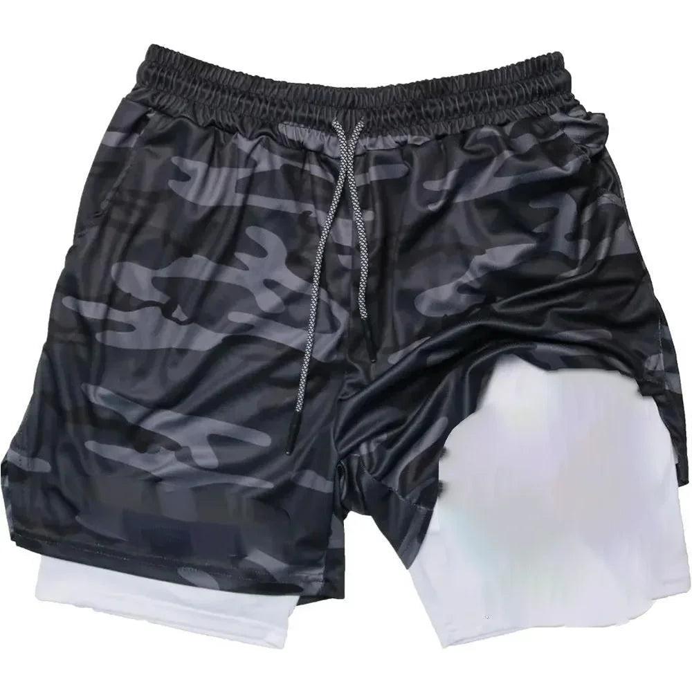 Men's Lined Gym Shorts