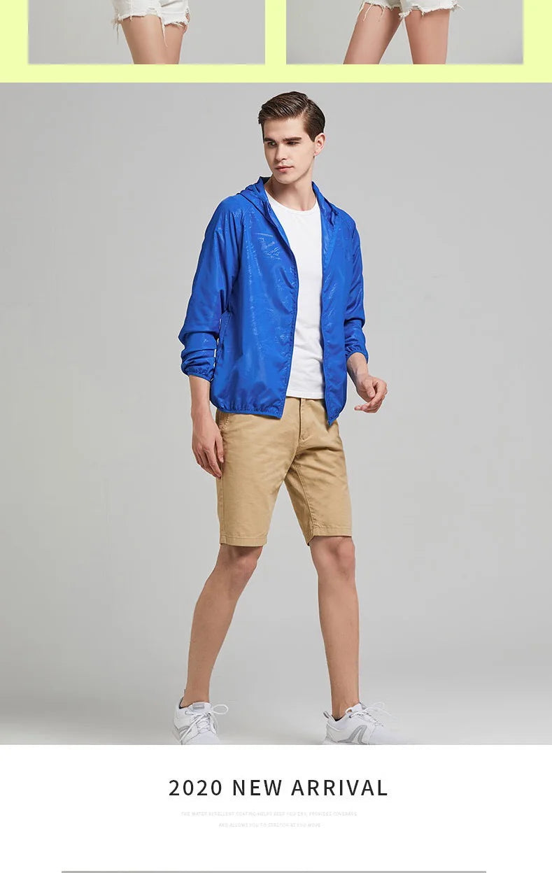Unisex Waterproof Rainjacket