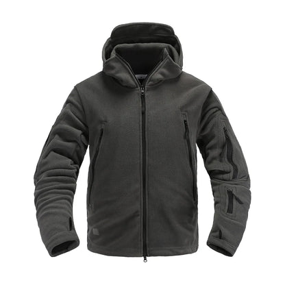 Men's Multi Pocket Zip Up Fleece
