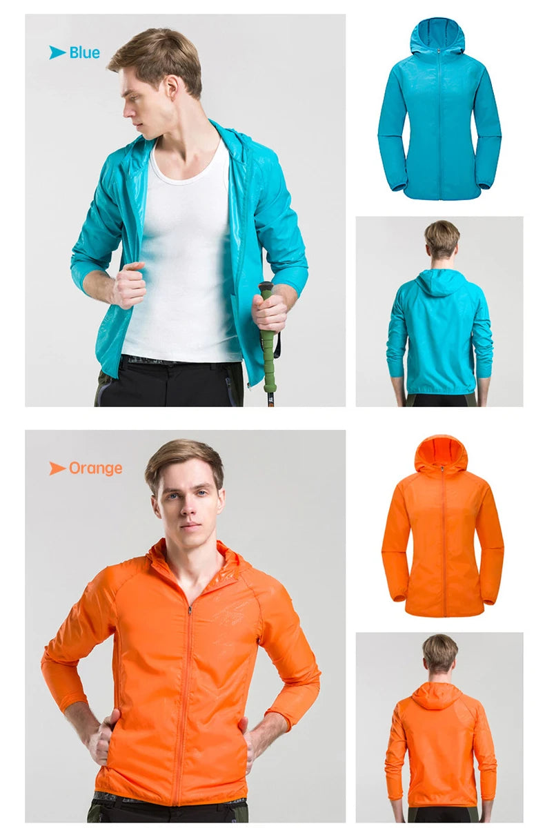 Unisex Waterproof Rainjacket