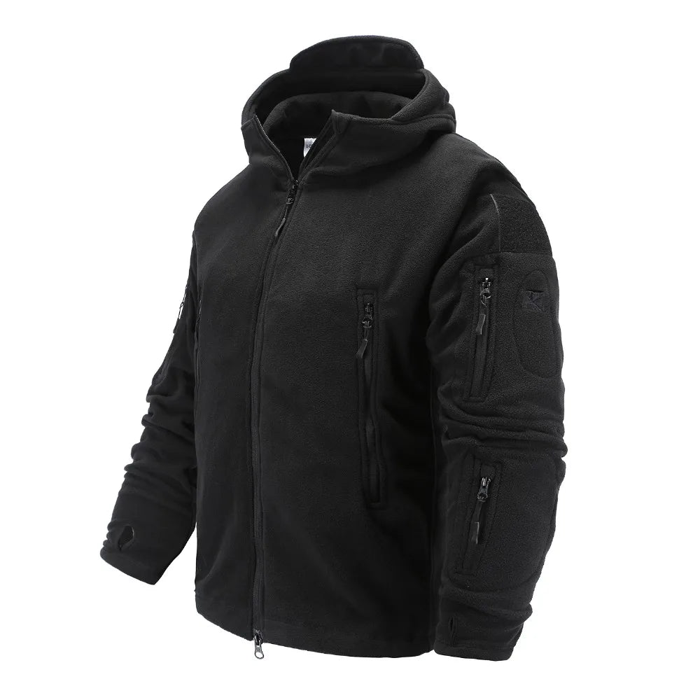 Men's Multi Pocket Zip Up Fleece