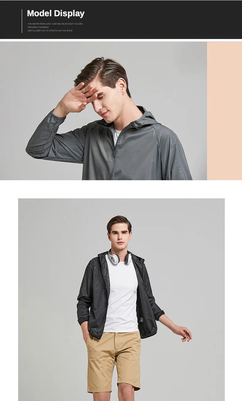 Unisex Waterproof Rainjacket