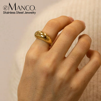 Stainless Steel Smooth Ring
