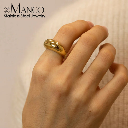 Stainless Steel Smooth Ring
