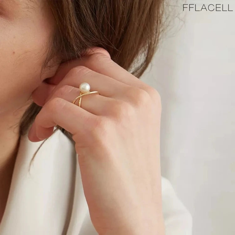 Thick Chain Braided Ring
