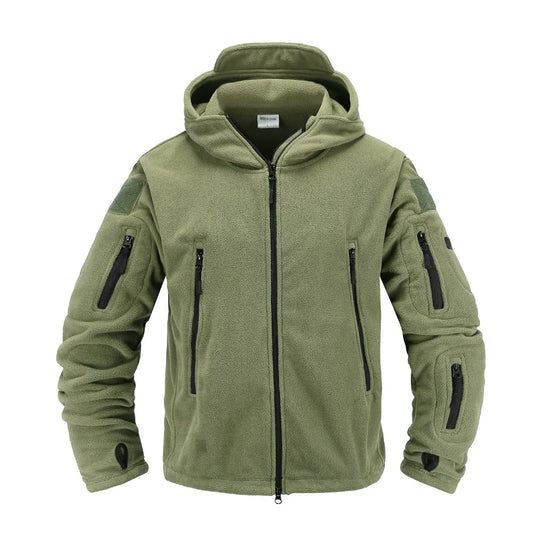 Men's Multi Pocket Zip Up Fleece