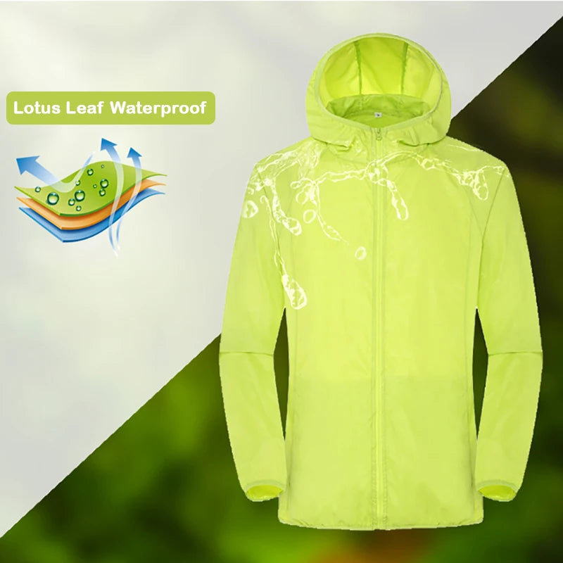 Unisex Waterproof Rainjacket