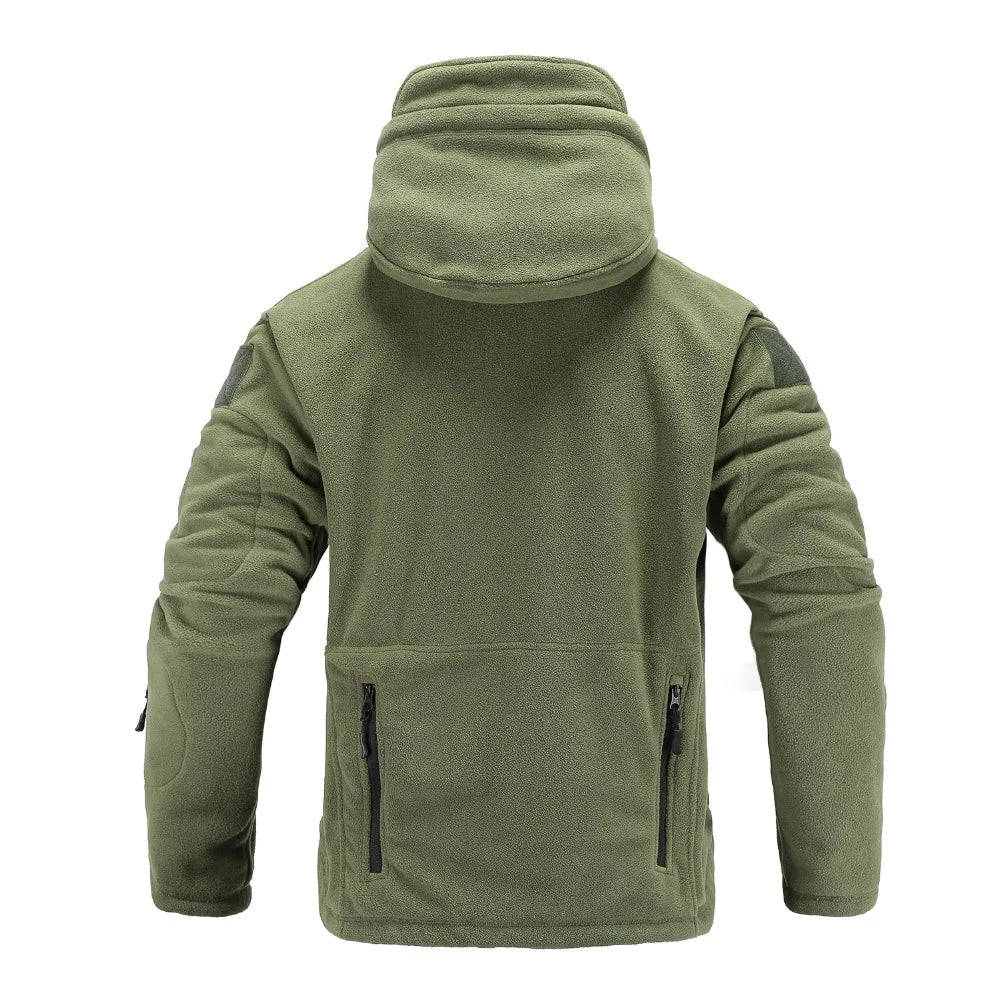 Men's Multi Pocket Zip Up Fleece
