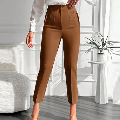 Women's High Waist Office Pants