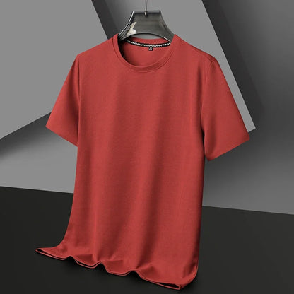 Men's Short Sleeve Waffle Knit Polo Shirt