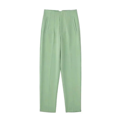 Women's High Waist Office Pants