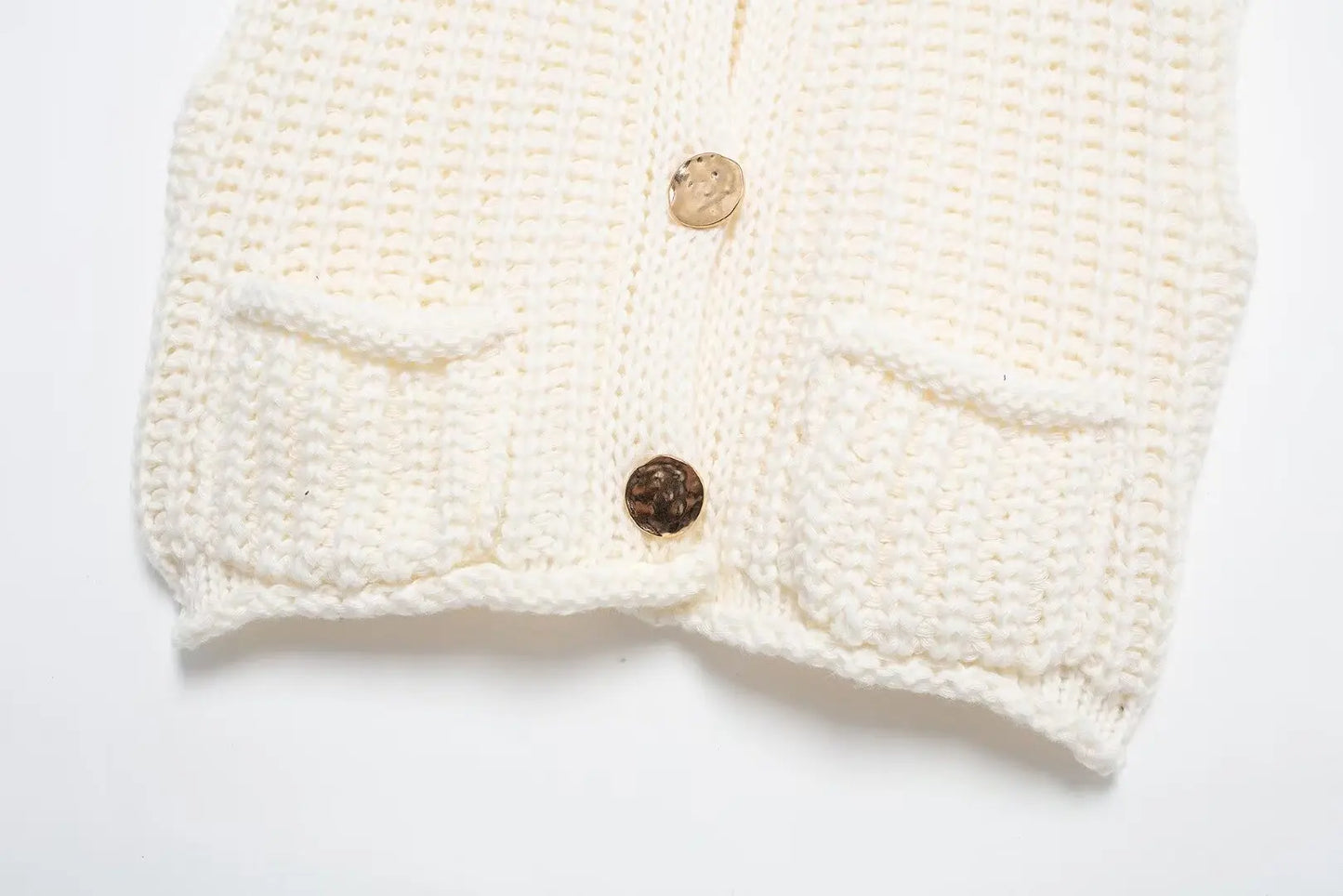 Women's Button Up Sweater Vest