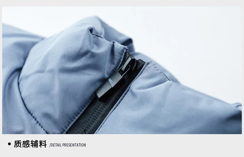 Men's Collared Puffer Vest