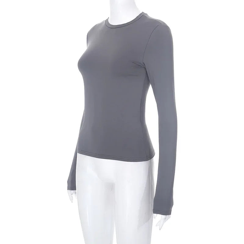 Women's Long Sleeve Slim T-Shirt