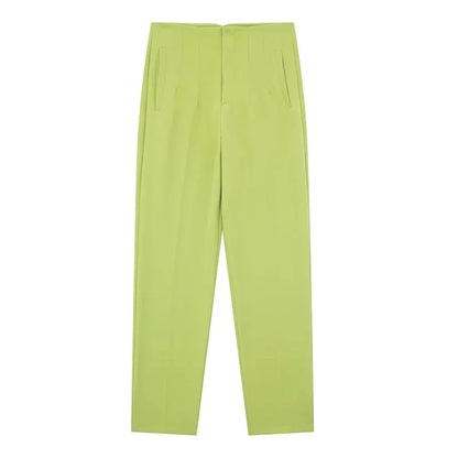 Women's High Waist Office Pants