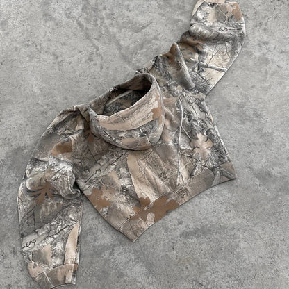 Men's Camouflage Zip Up/Pullover Hoodie