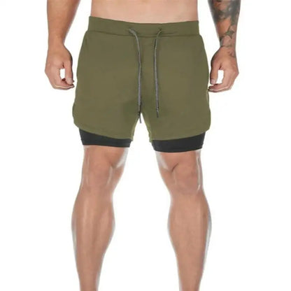 Men's Lined Gym Shorts