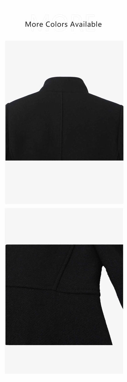 Women's Overlapping Trench Coat