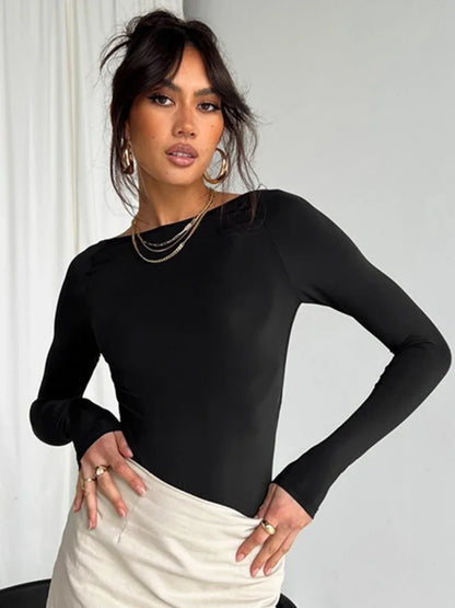 Women's Long Sleeve Slim T-Shirt