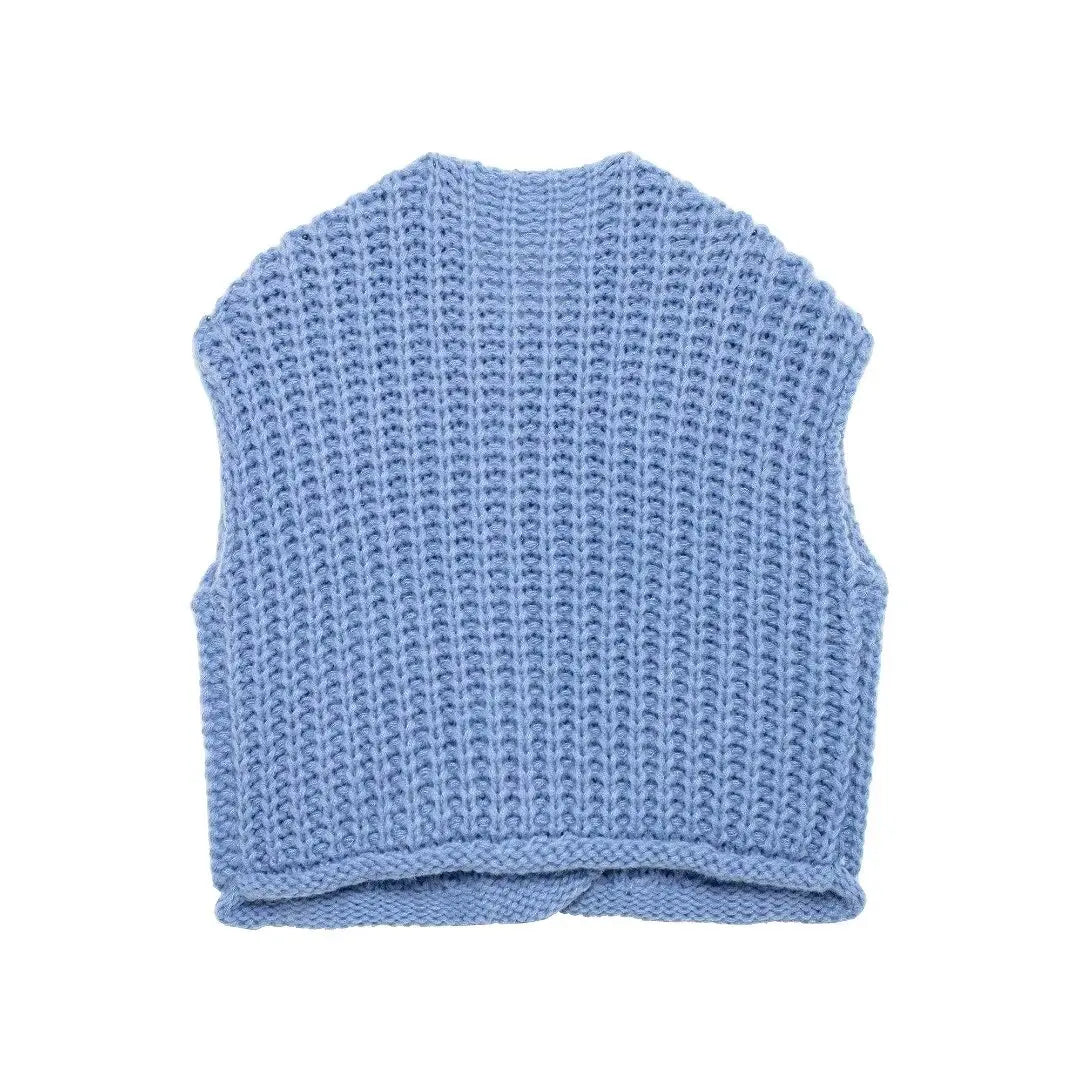 Women's Button Up Sweater Vest