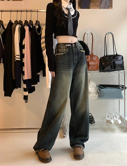 Women's Loose Wide Leg Jeans