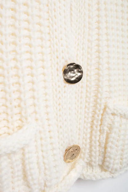 Women's Button Up Sweater Vest