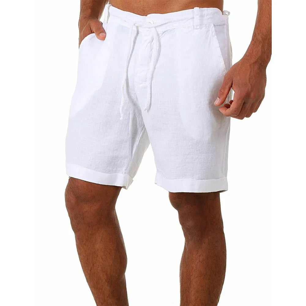 Men's Linen Shorts