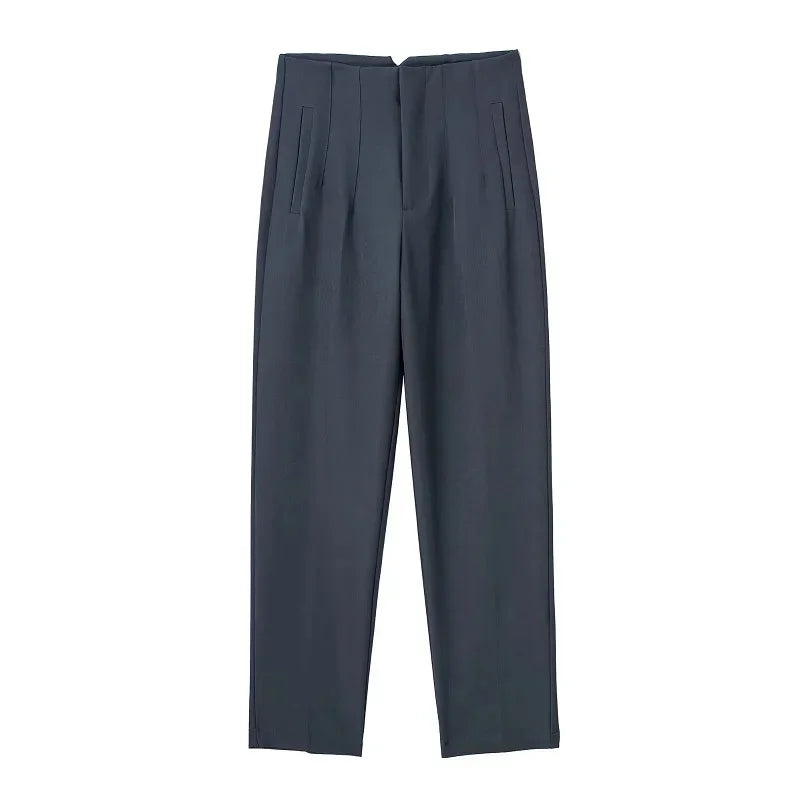Women's High Waist Office Pants