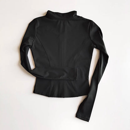 Women's Long Sleeved Zip Up Jacket